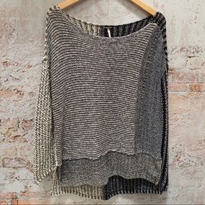 Free People Oversized Hi Lo Sweater